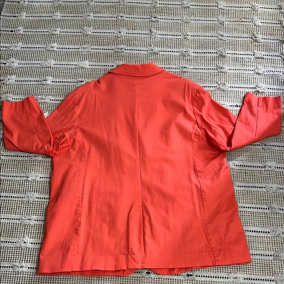 Ava & Viv Bold Orange Blazer - Picture 7 of 7